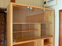 食器棚をdiy 自作のガラス扉に強化ガラスを使用した事例 オーダーガラス板 Com 食器棚をdiy 自作のガラス扉に強化ガラスを使用した事例 オーダーガラス板 Com