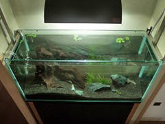 M 様 水槽の天板ガラス