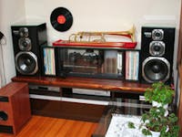 オーディオラック天板ガラス