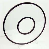 穴開き・円形ペアガラス