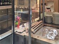 T様 飲食店の焼き場の間仕切りガラス