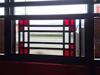 K様 居酒屋の地窓のガラス