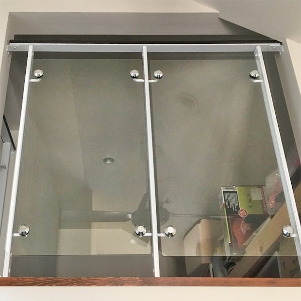 K様 屋根裏部屋開口部の手すり