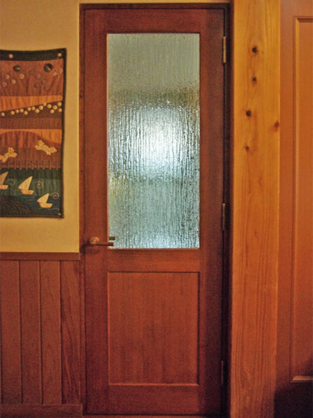 Y様 室内ドアのガラス