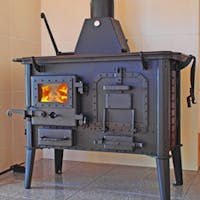 S様 薪ストーブの覗き窓