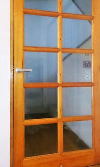 K様  室内ドアの窓ガラス
