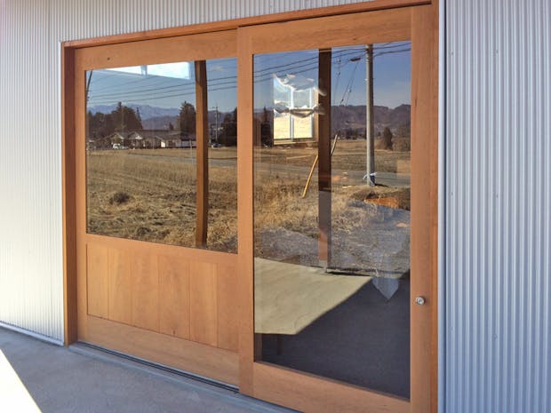 引き戸のガラス