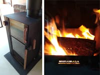 M工房様  薪ストーブの扉