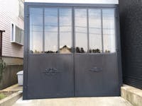 K.H様 ガレージドアのガラス