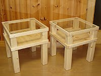 H様 自作サイドテーブル天板