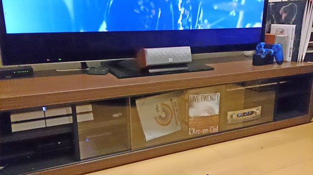 H.H様 テレビ台のスライドガラス